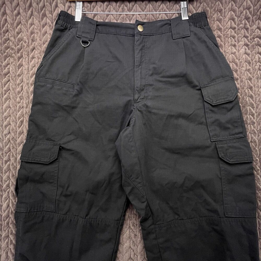 5.11 Tactical Taclite Pro Ripstop Cargo Pants Men’s 34x33 Black Performance